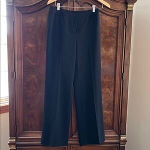 Ann Taylor Black Straight-Leg Pants